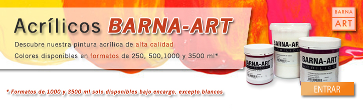 Descubre los acrílicos de alta calidad Barna-Art