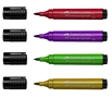Faber Castell: rotulador pitt artist pen: punta pincel gruesa